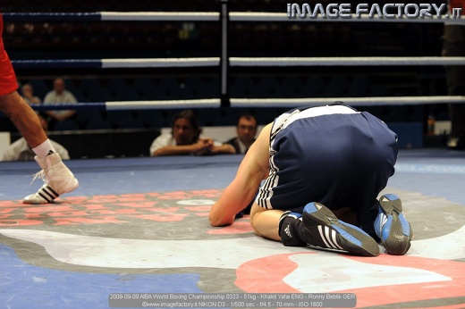 2009-09-09 AIBA World Boxing Championship 0323 - 51kg - Khalid Yafai ENG - Ronny Beblik GER